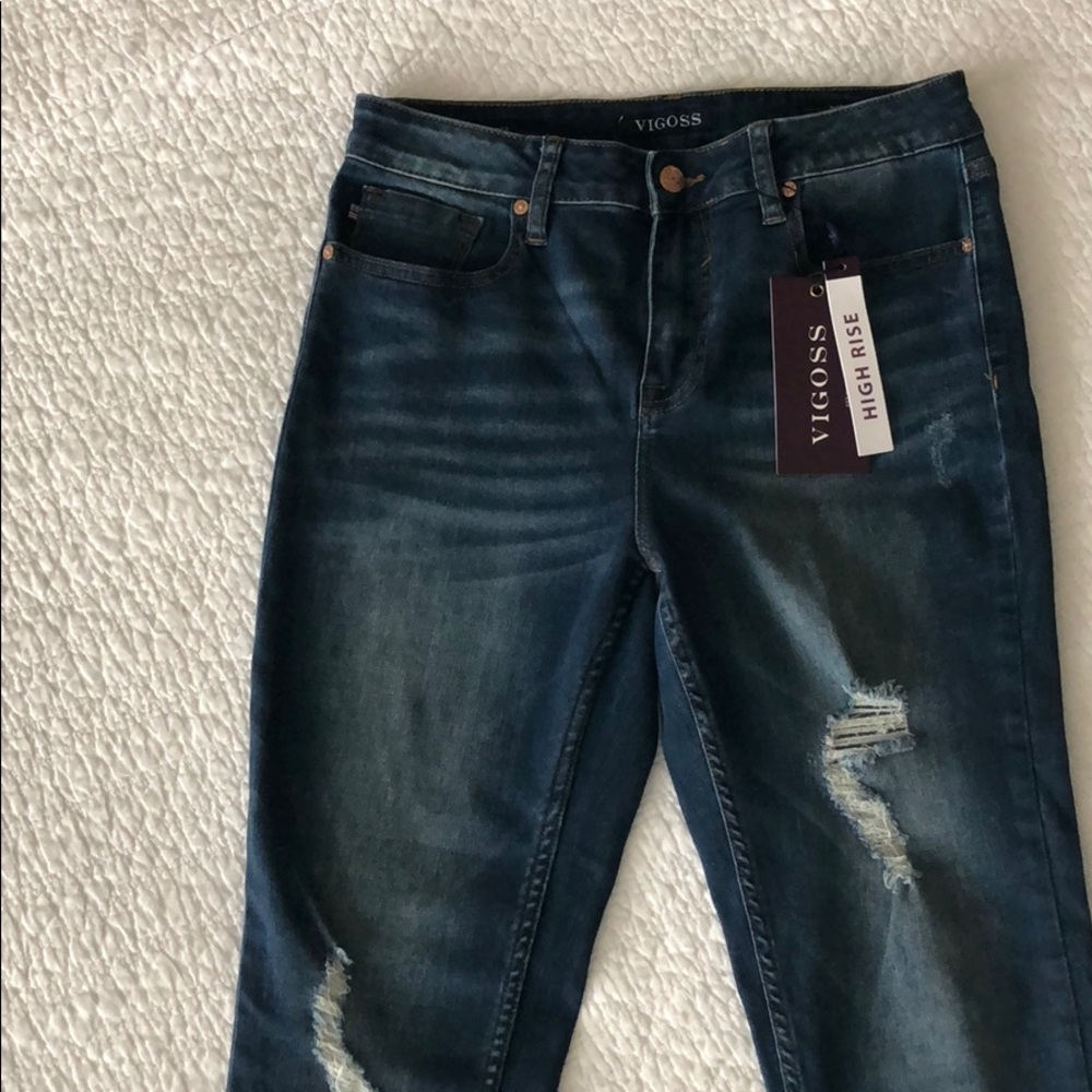 VIGOSS Super Skinny High Rise Jeans